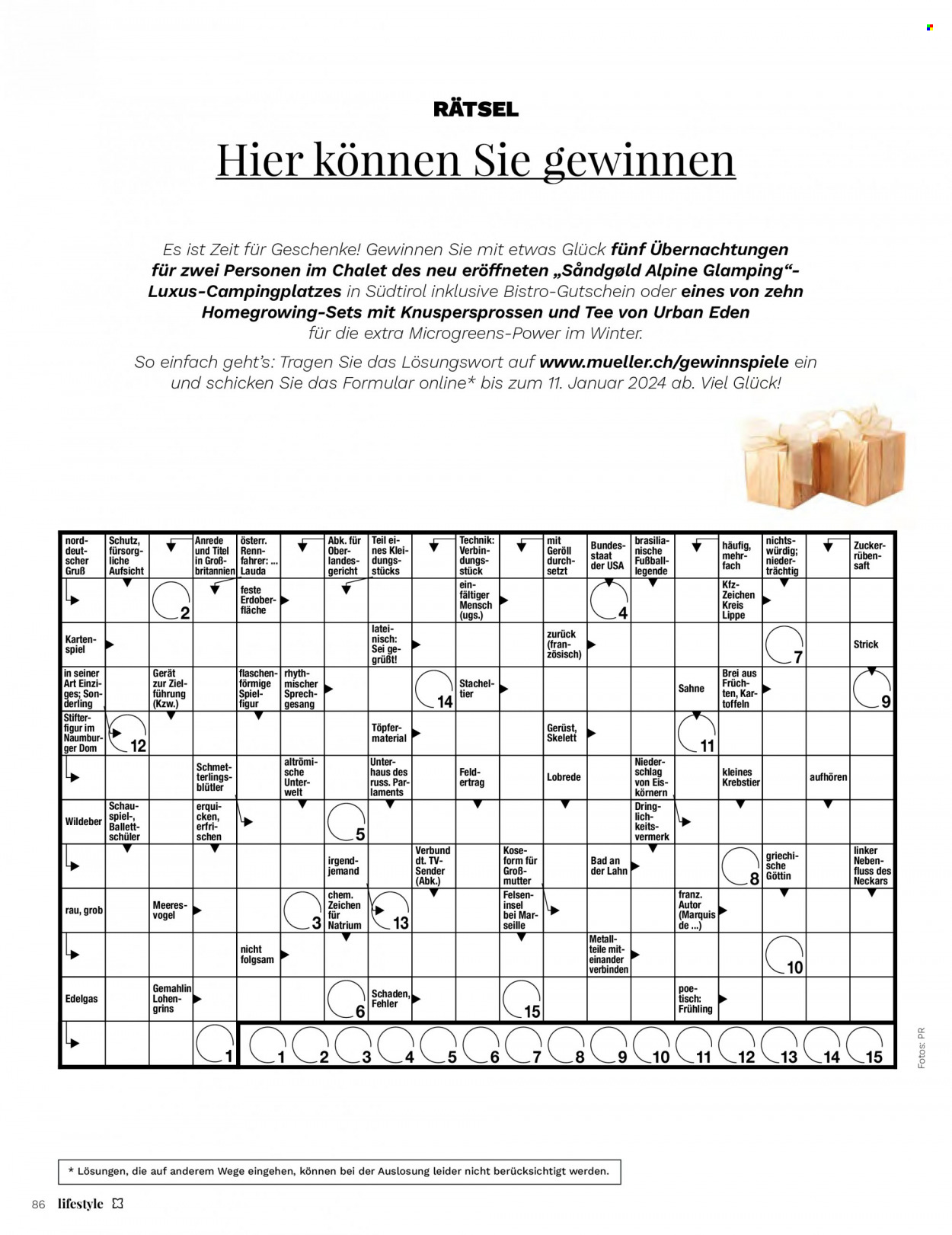 Volantino Müller - 1.11.2023 - 31.12.2023. Pagina 86.