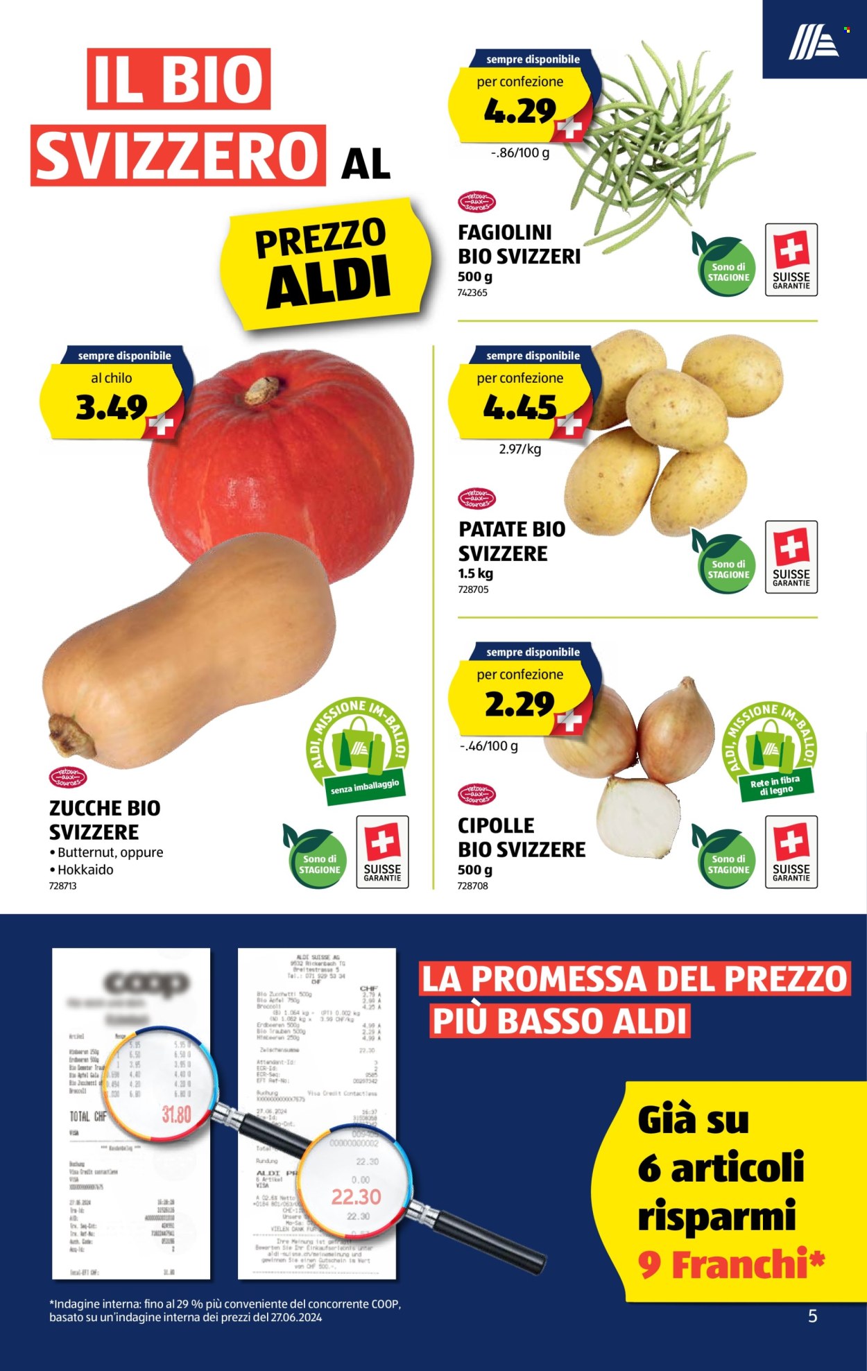 Volantino Aldi - 12.9.2024 - 18.9.2024. Pagina 5.