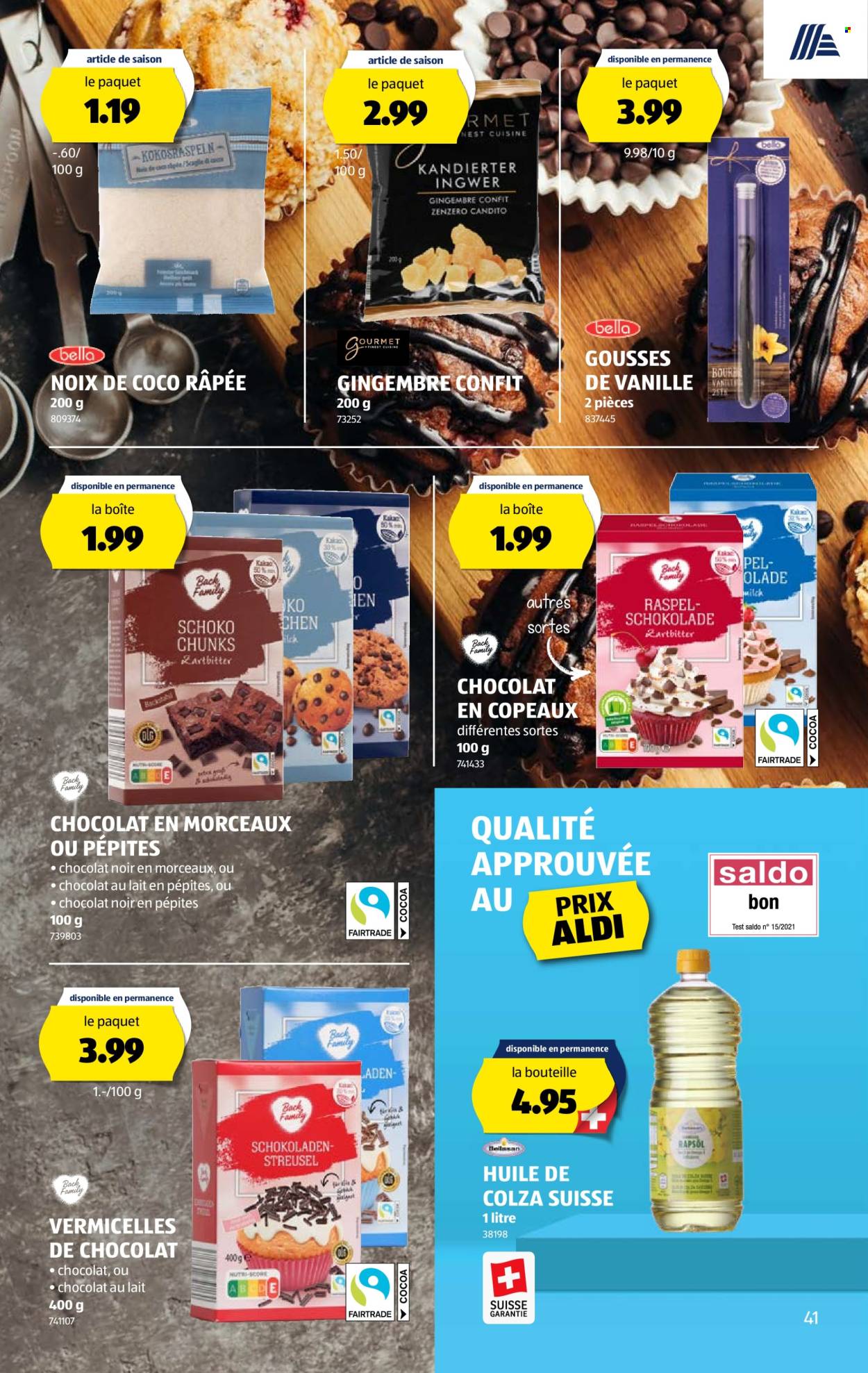 Volantino Aldi - 26.9.2024 - 2.10.2024. Pagina 41.