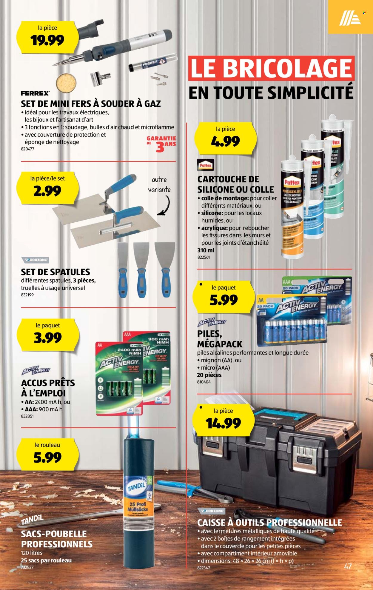 Volantino Aldi - 26.9.2024 - 2.10.2024. Pagina 47.