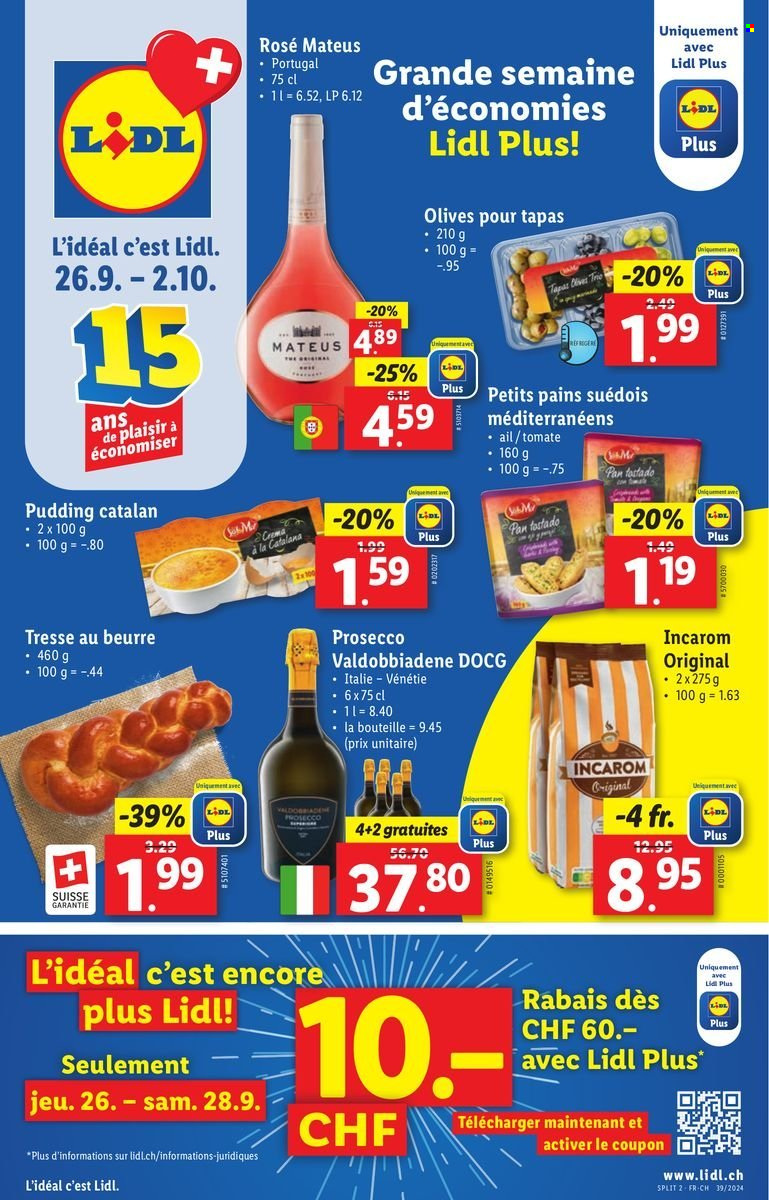 Volantino Lidl - 26.9.2024 - 2.10.2024. Pagina 1.