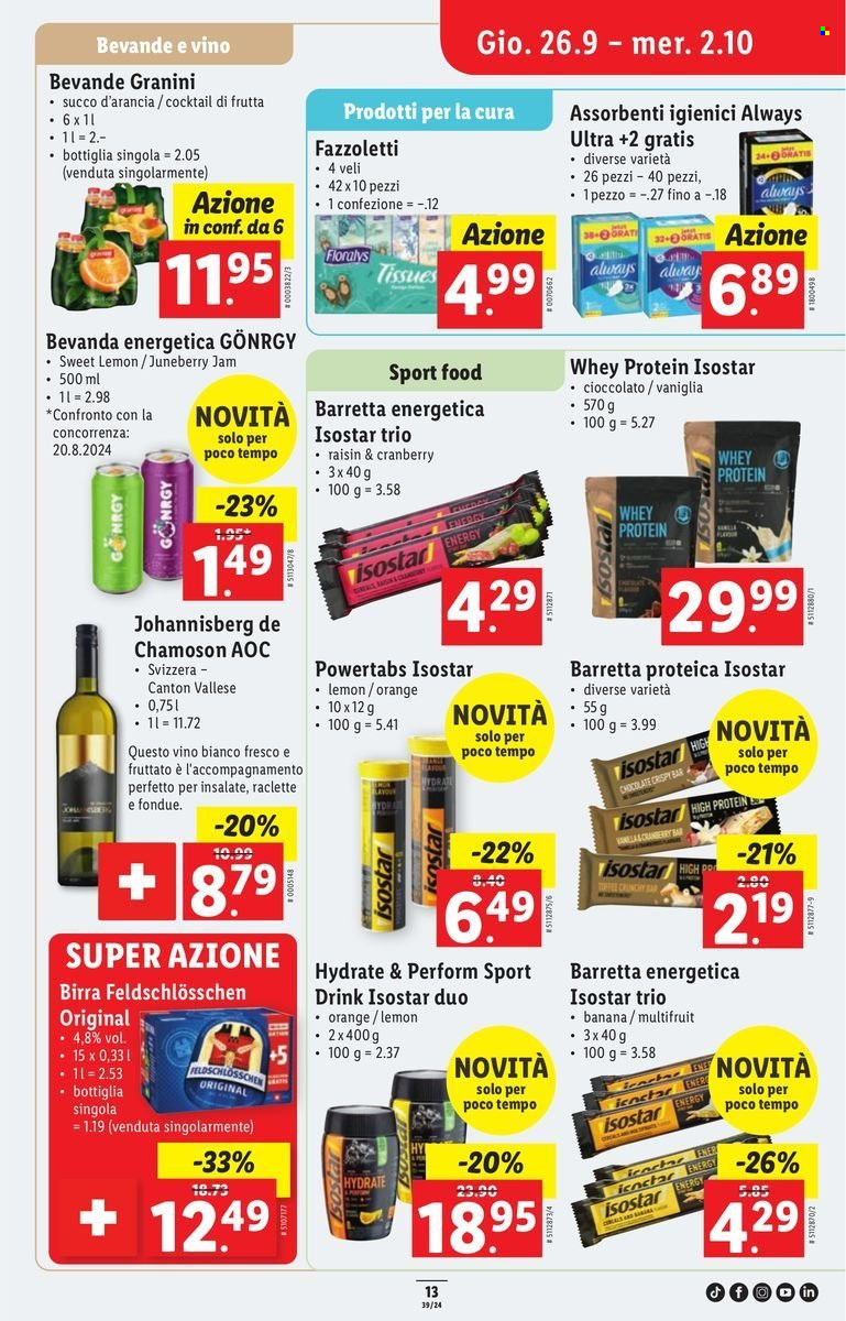 Volantino Lidl - 26.9.2024 - 2.10.2024. Pagina 13.