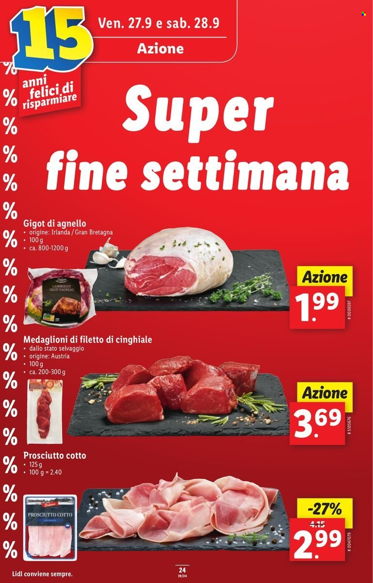 Volantino Lidl - 26.9.2024 - 2.10.2024. Pagina 24.