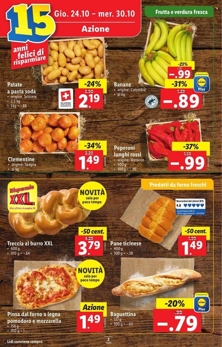 Volantino Lidl - 24.10.2024 - 30.10.2024. Pagina 2.