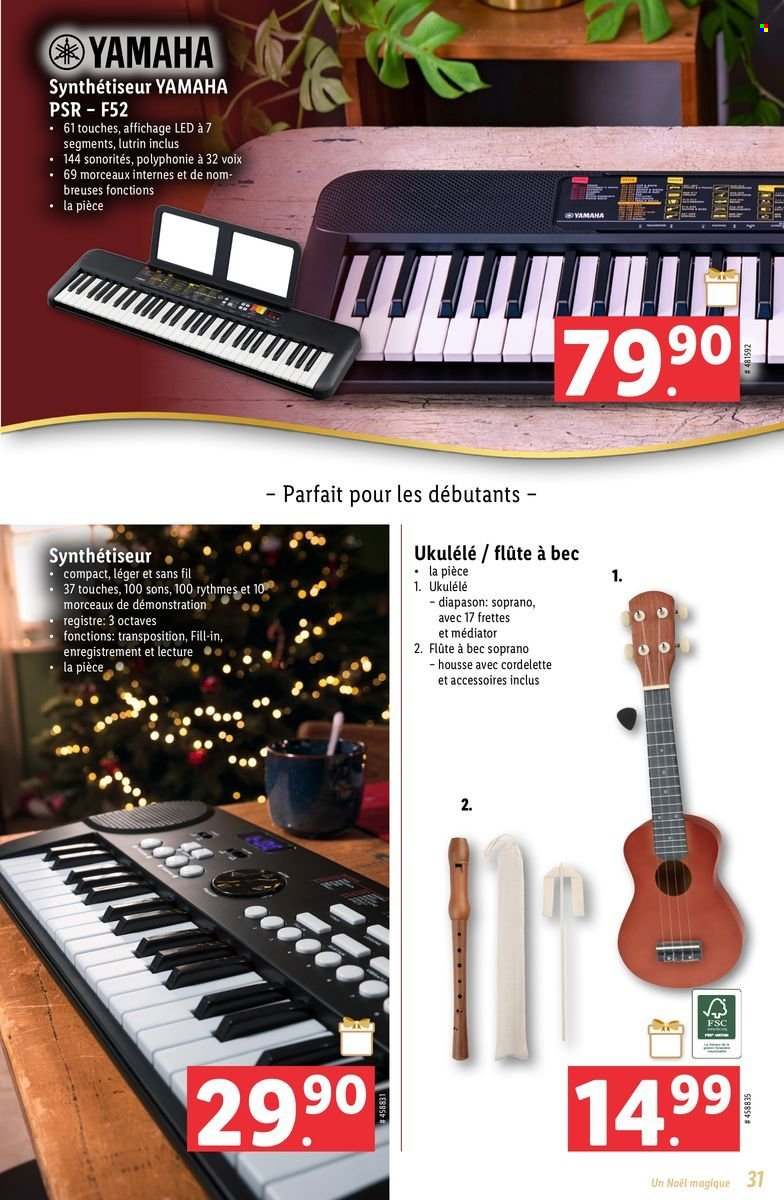 Volantino Lidl - 31.10.2024 - 31.12.2024. Pagina 31.