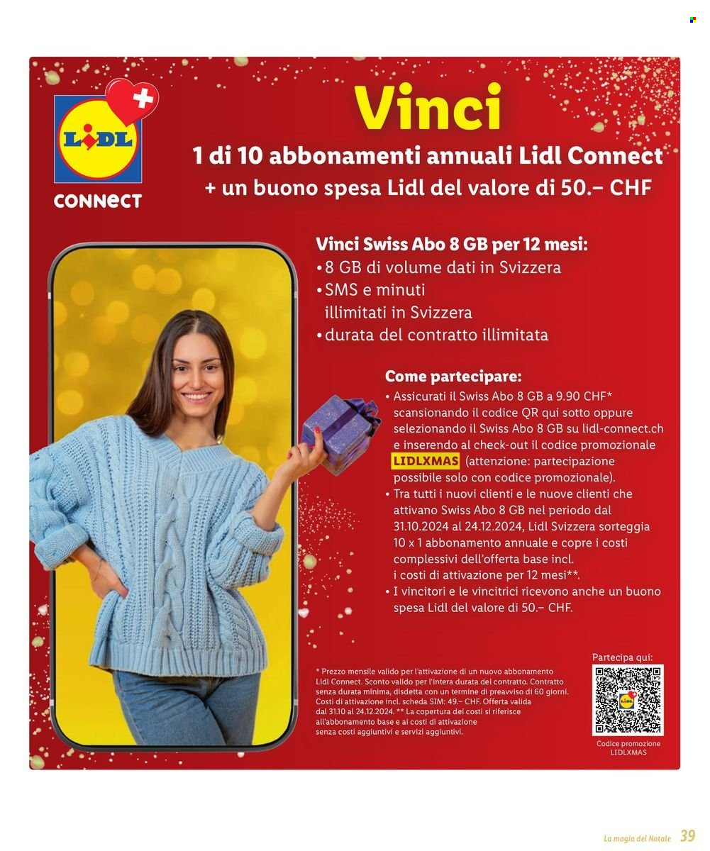 Volantino Lidl - 31.10.2024 - 31.12.2024. Pagina 39.