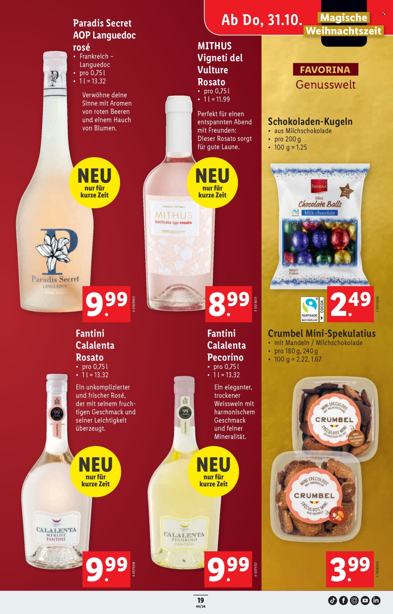 Volantino Lidl - 31.10.2024 - 6.11.2024. Pagina 19.