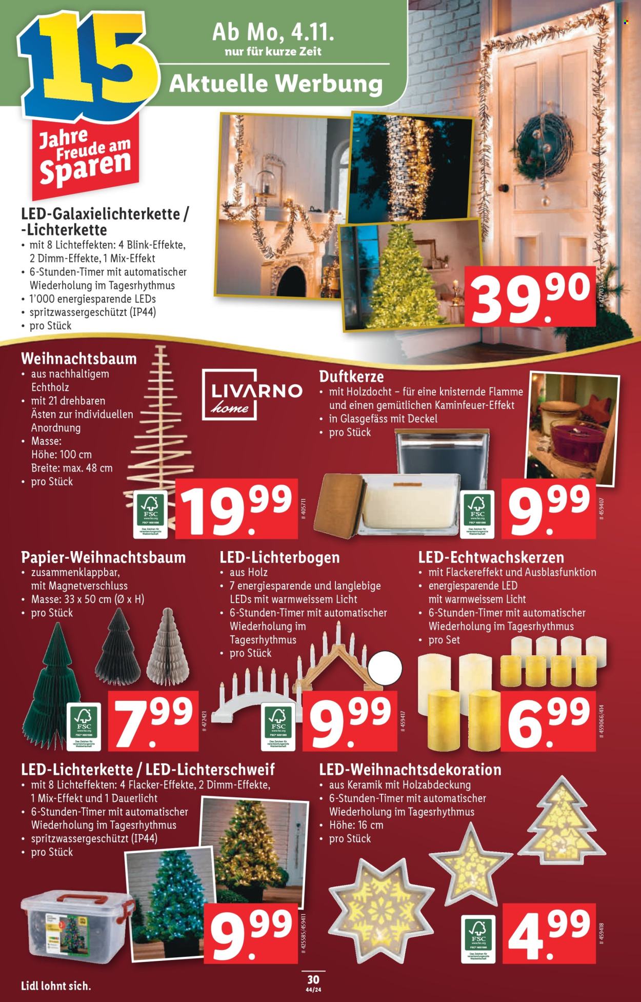 Volantino Lidl - 31.10.2024 - 6.11.2024. Pagina 30.