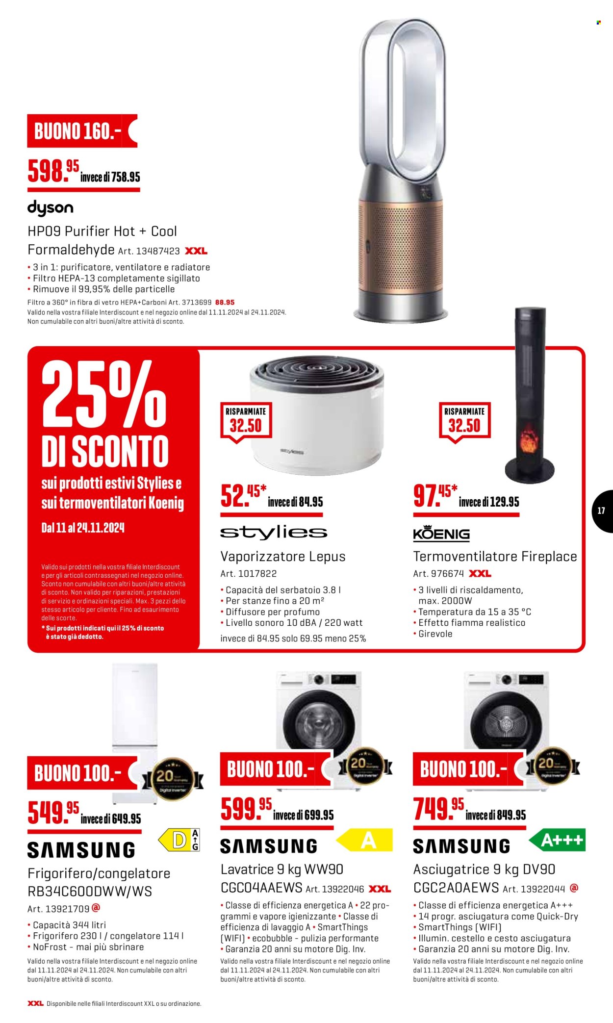 Volantino Interdiscount - 11.11.2024 - 24.11.2024. Pagina 17.