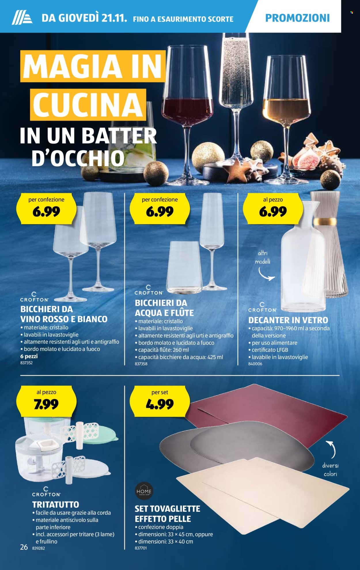 Volantino Aldi - 21.11.2024 - 27.11.2024. Pagina 26.