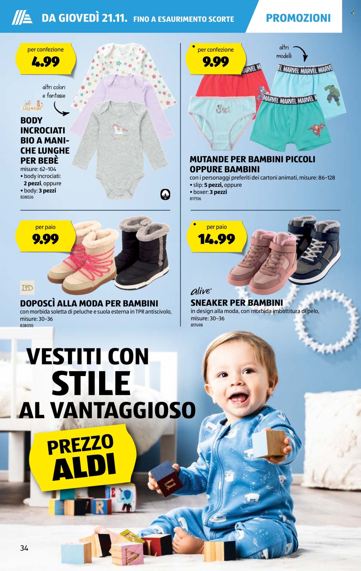 Volantino Aldi - 21.11.2024 - 27.11.2024. Pagina 34.