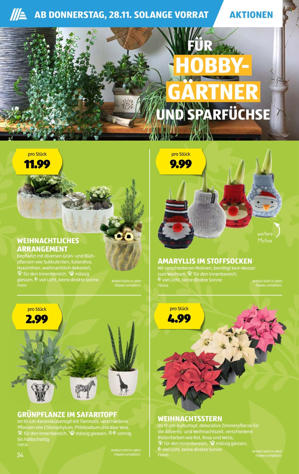 Volantino Aldi - 28.11.2024 - 4.12.2024. Pagina 34.