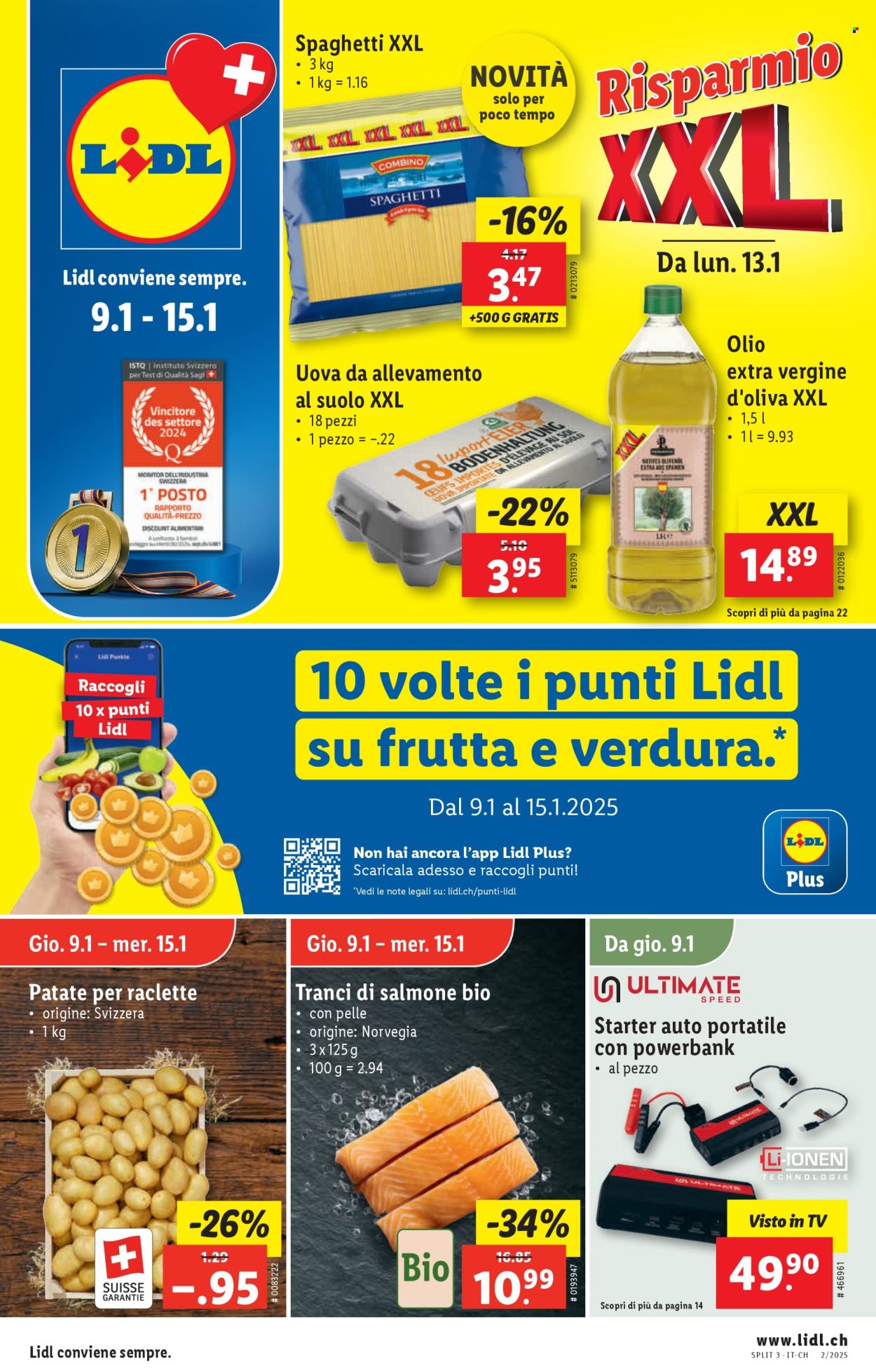 Volantino Lidl - 9.1.2025 - 15.1.2025. Pagina 1.