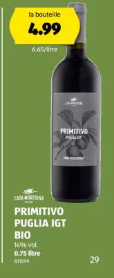 PRIMITIVO PUGLIA IGT BIO