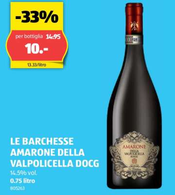 LE BARCHESE AMARONE DELLA VALPOLICELLA DOCG