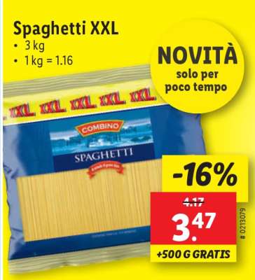 Spaghetti XXL