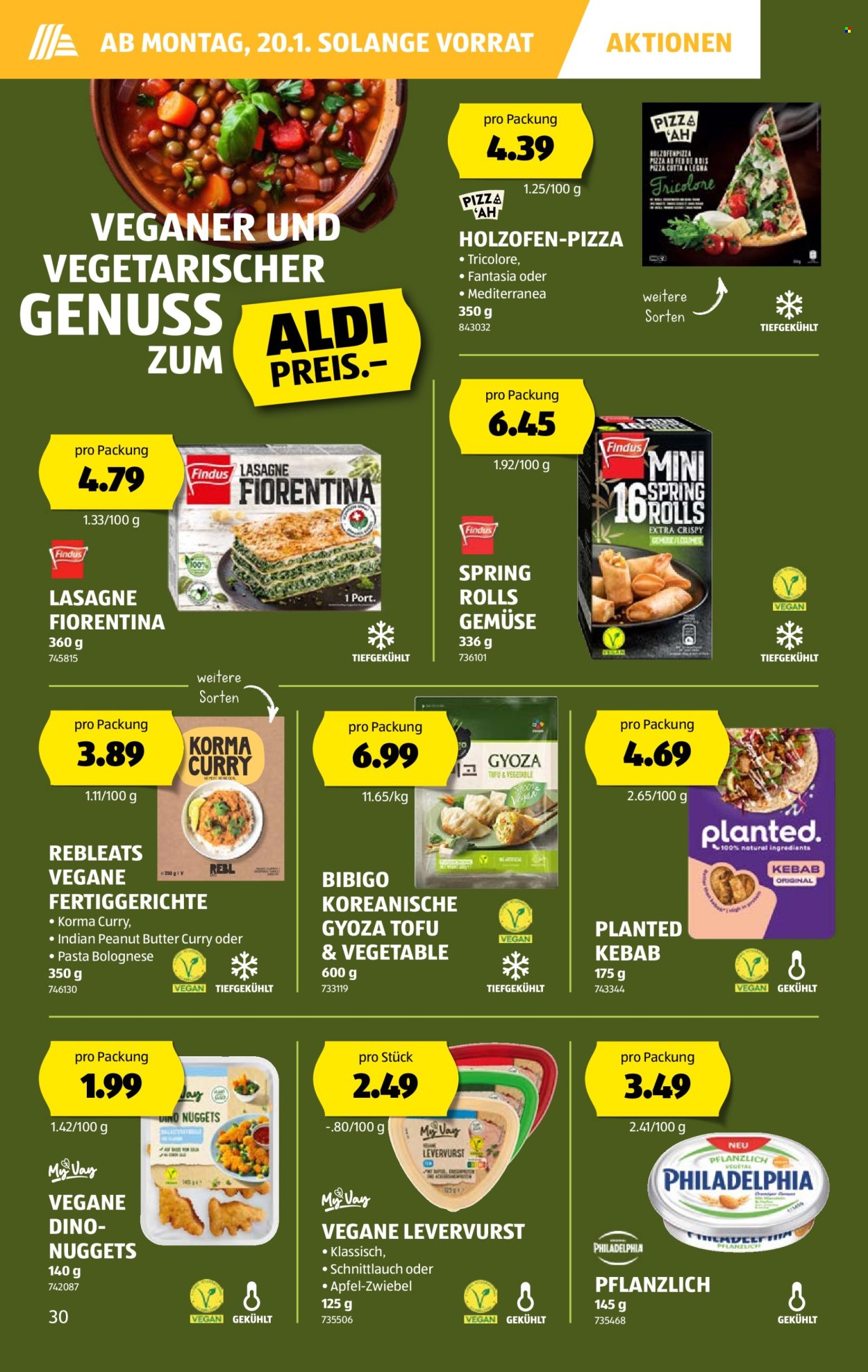 Volantino Aldi - 16.1.2025 - 22.1.2025. Pagina 30.