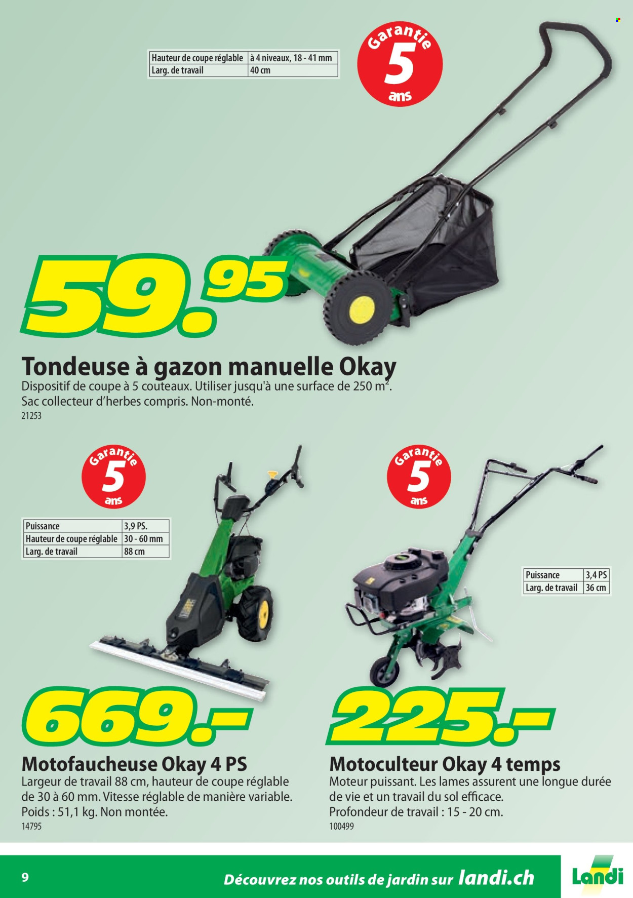 Volantino Landi. Pagina 9.