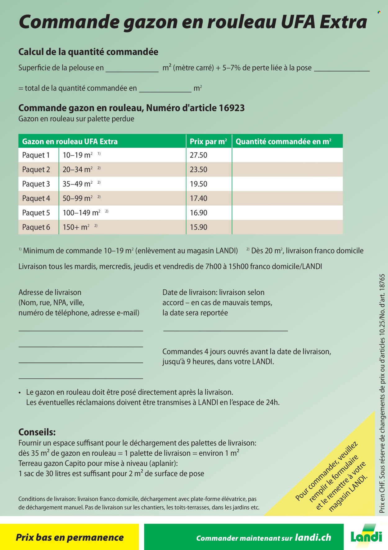 Volantino Landi - 5.2.2025 - 31.10.2025. Pagina 8.