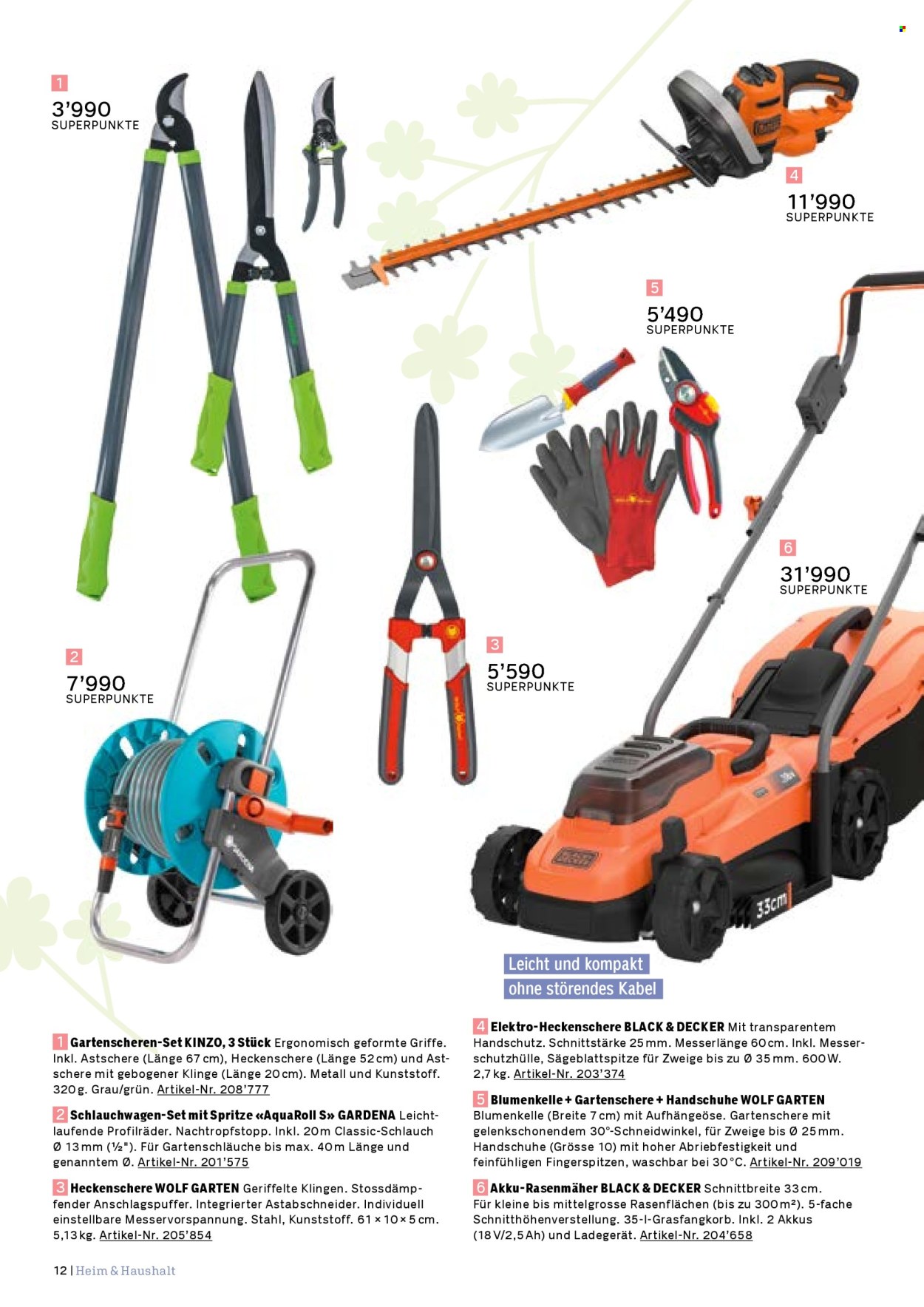 Volantino Coop. Pagina 12.
