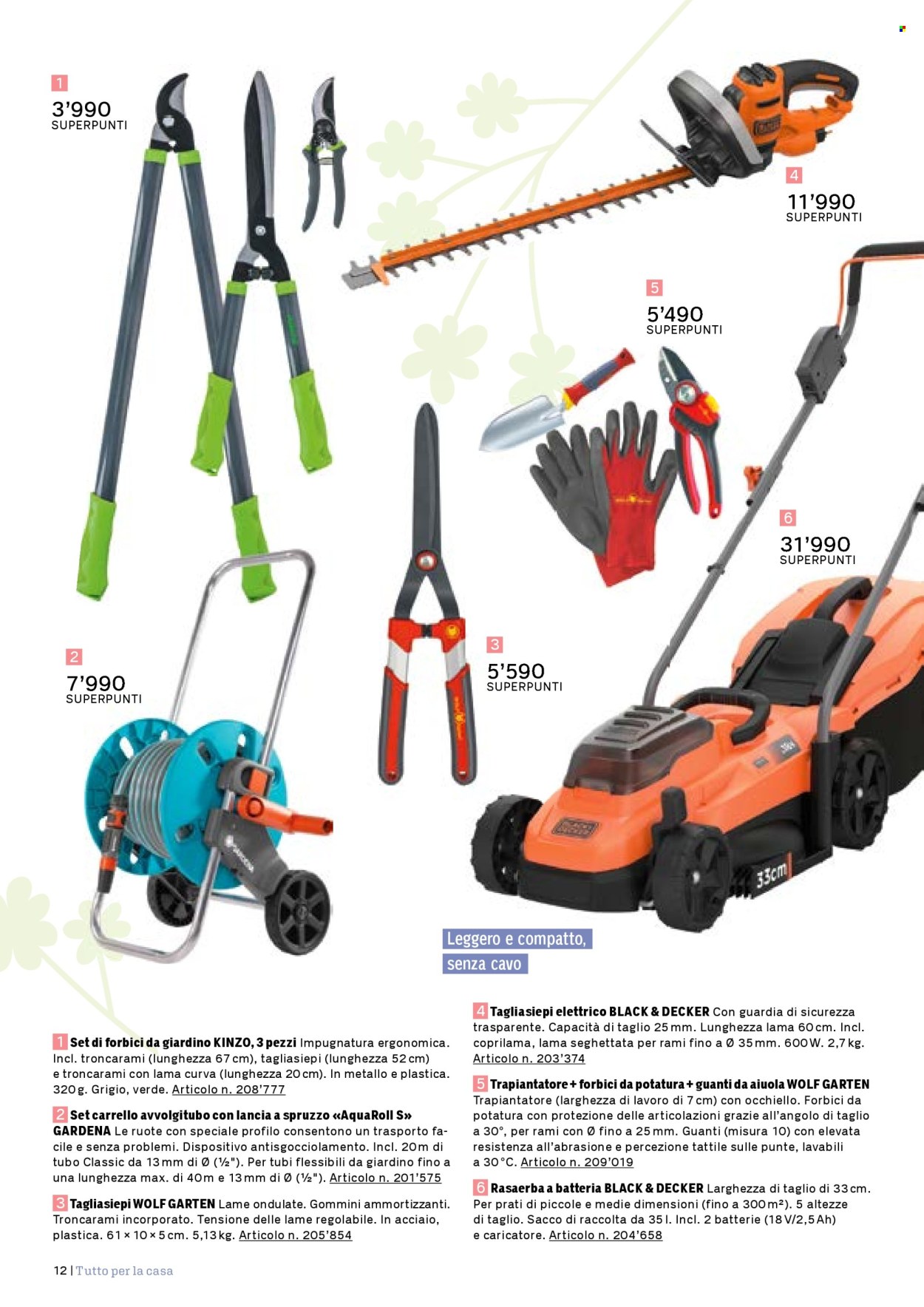 Volantino Coop. Pagina 12.