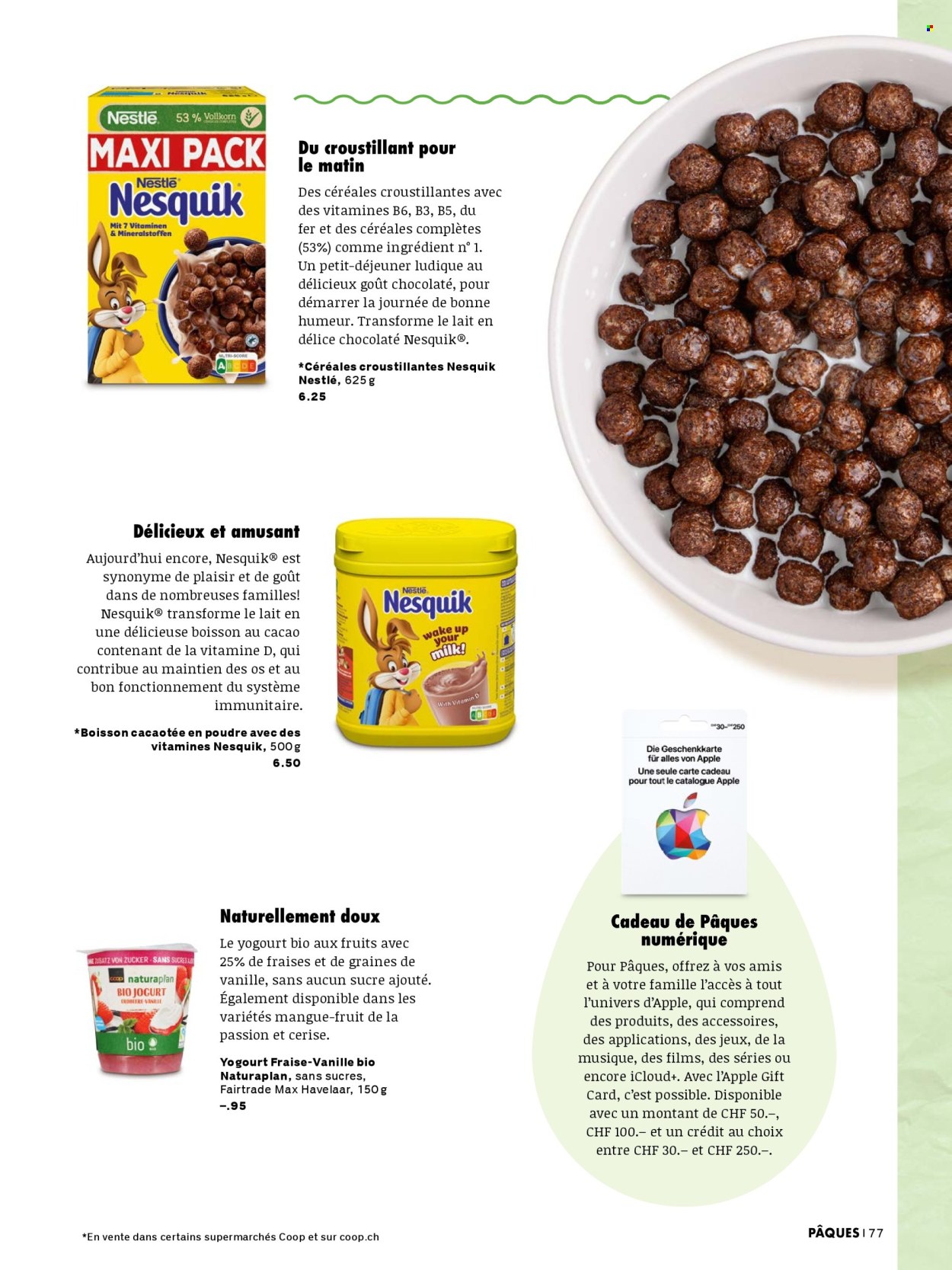 Volantino Coop. Pagina 77.