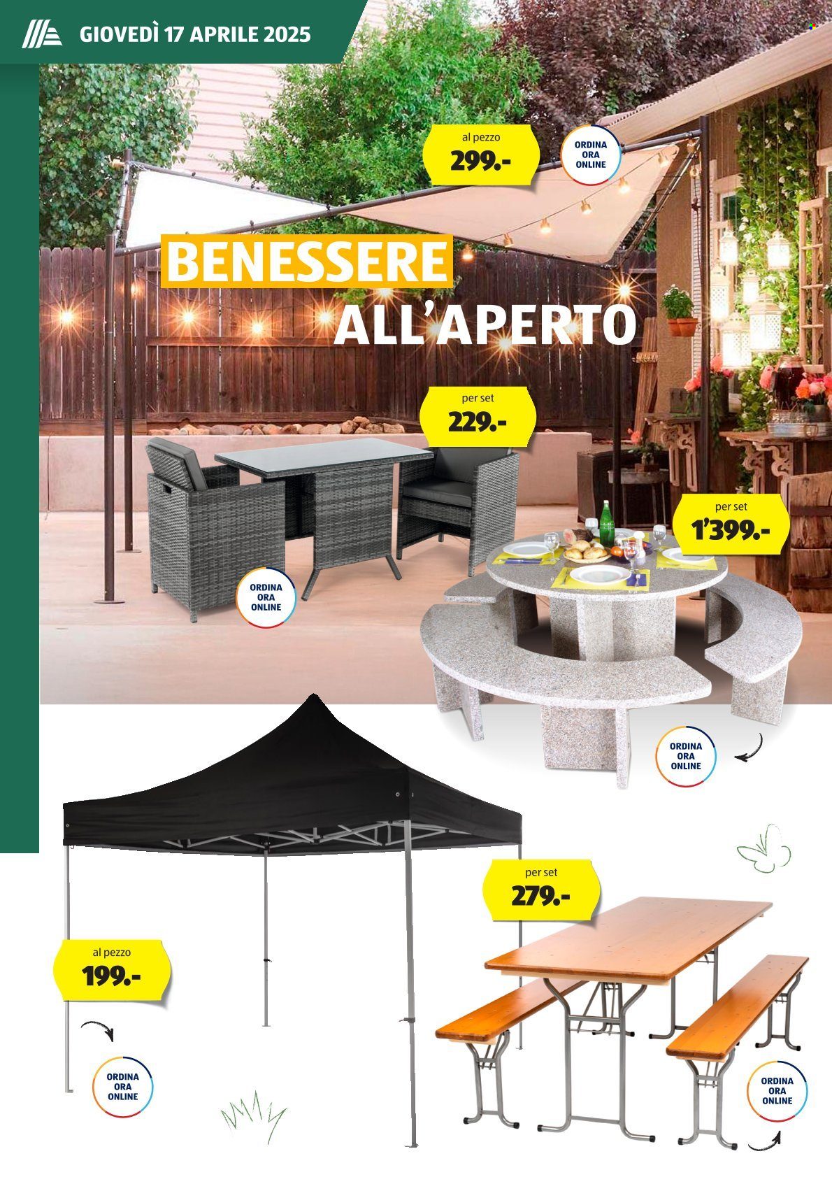 Volantino Aldi. Pagina 10.