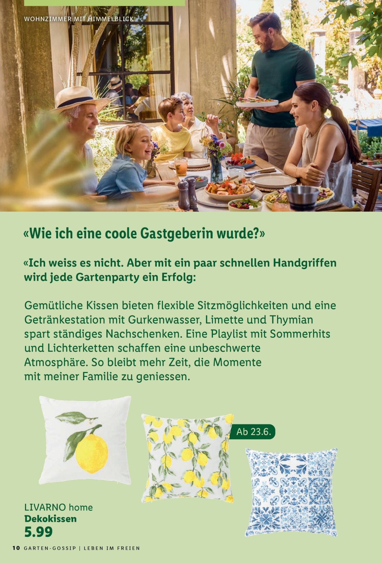 Volantino Lidl. Pagina 10.