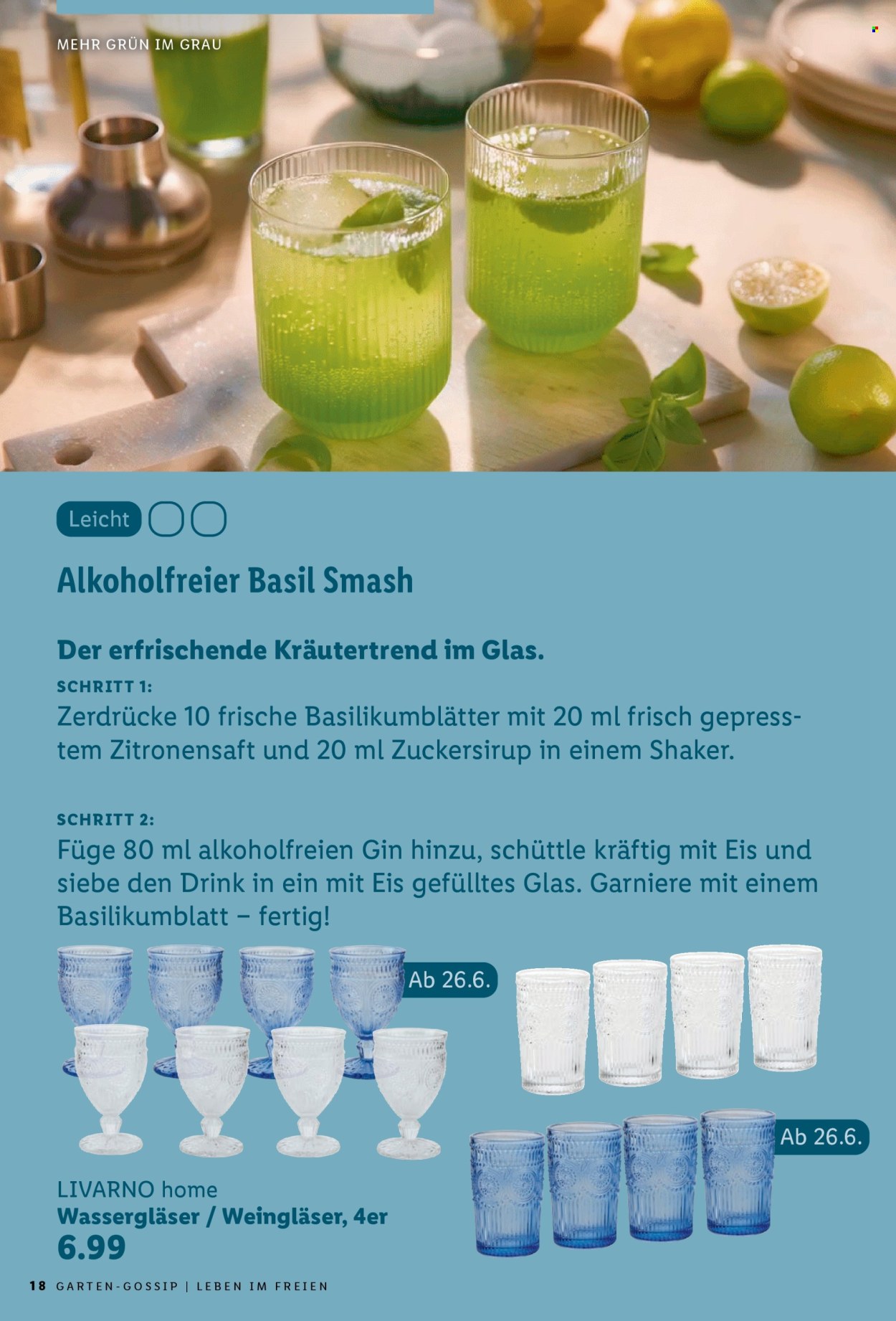 Volantino Lidl. Pagina 18.