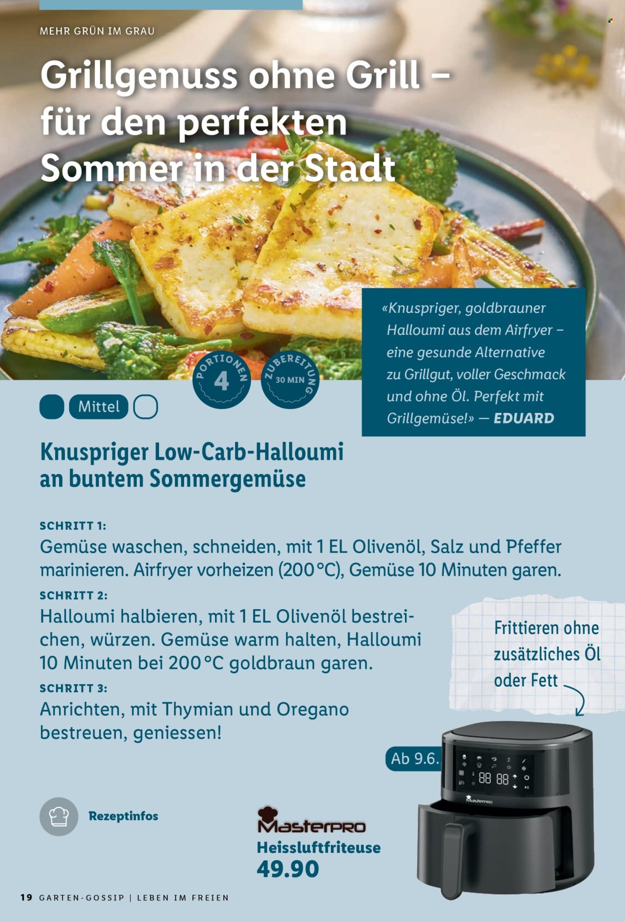 Volantino Lidl. Pagina 19.