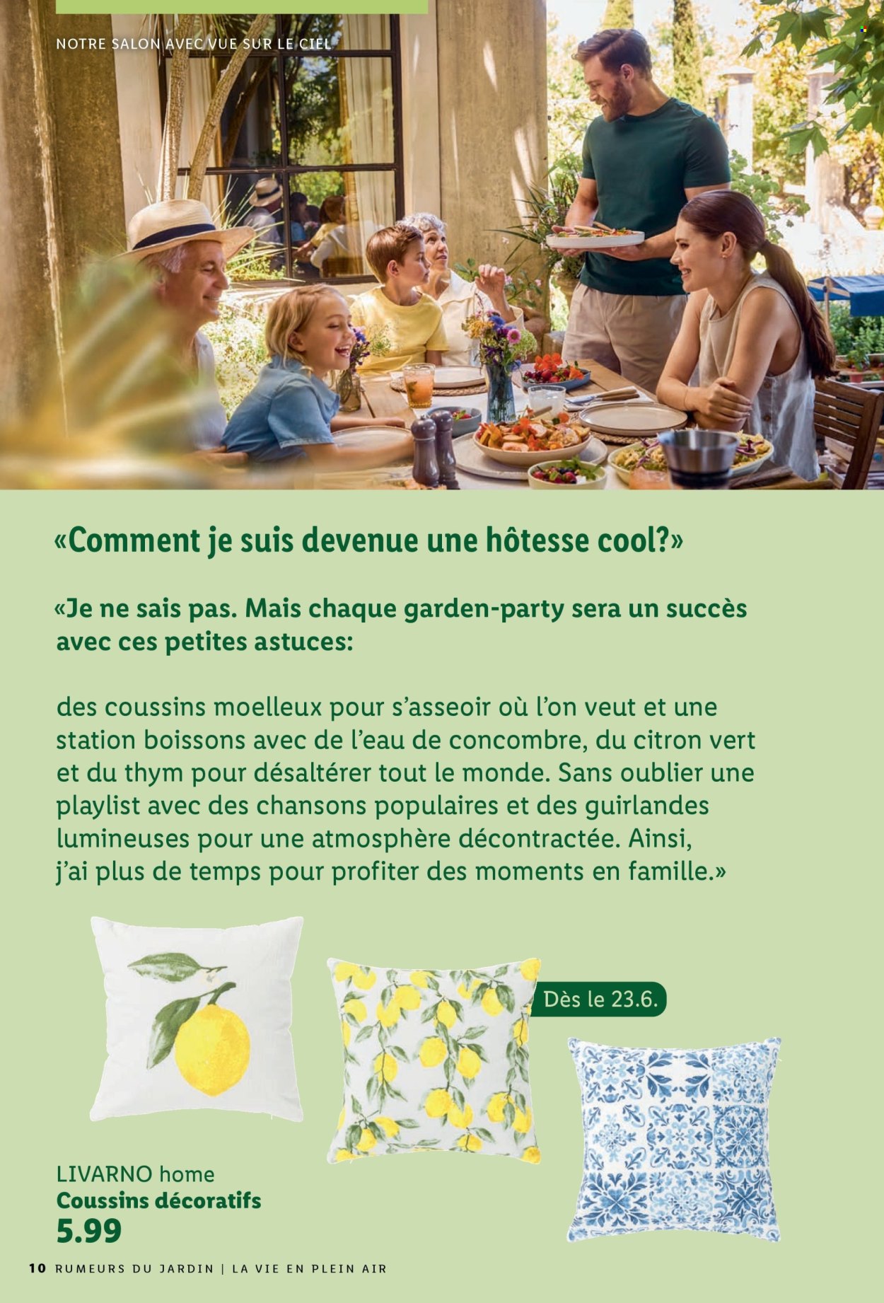 Volantino Lidl. Pagina 10.