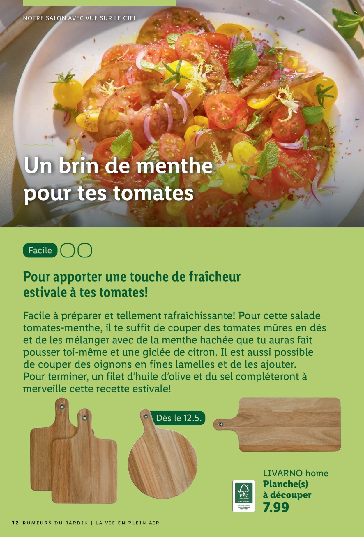 Volantino Lidl. Pagina 12.