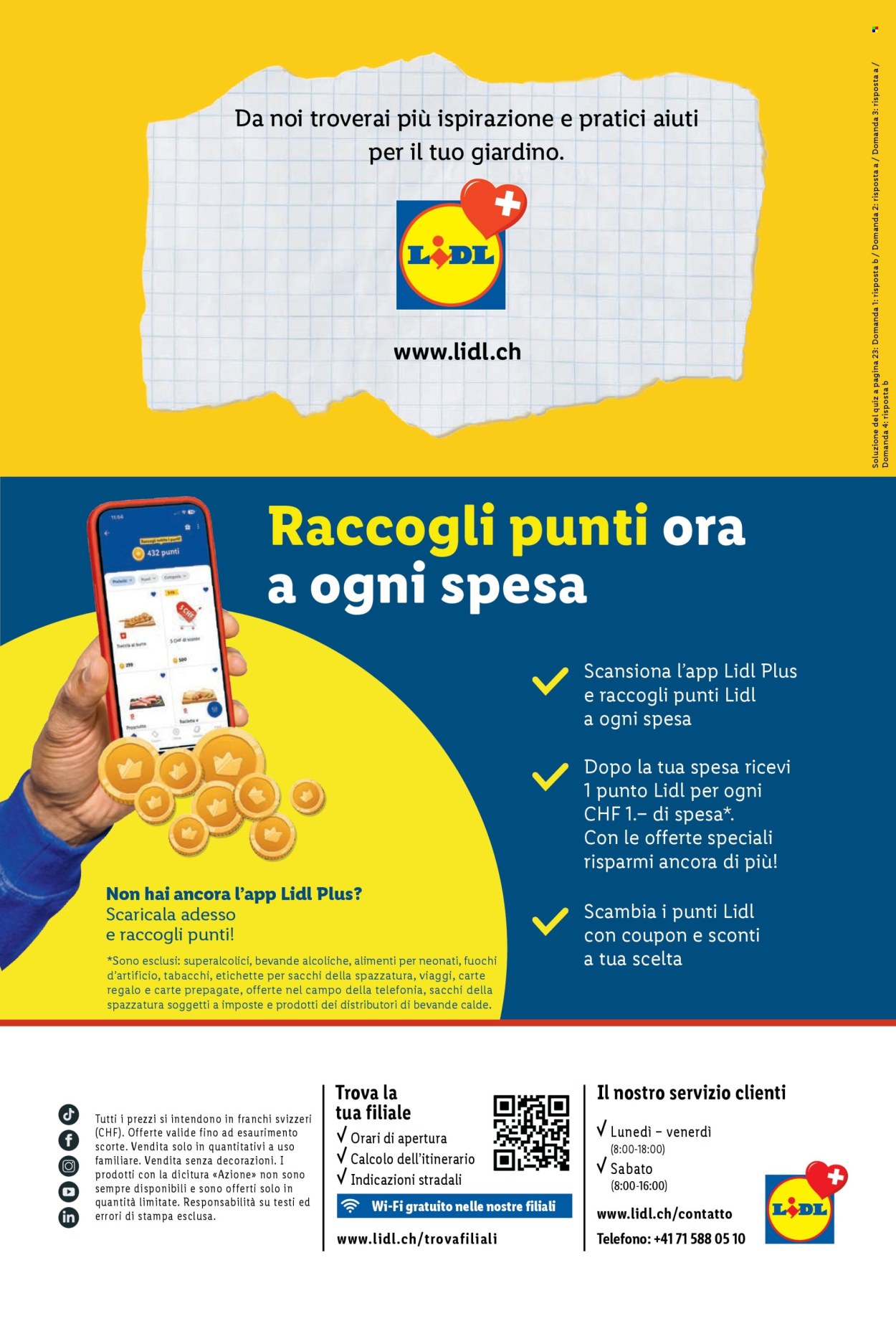 Volantino Lidl. Pagina 26.