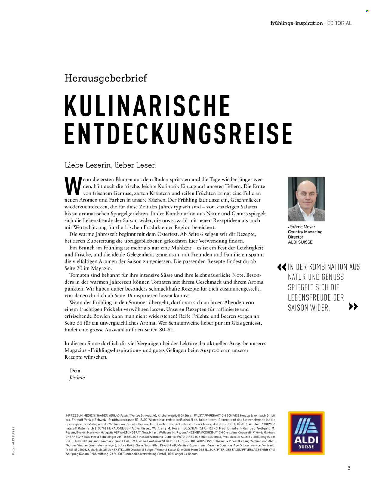 Volantino Aldi. Pagina 3.