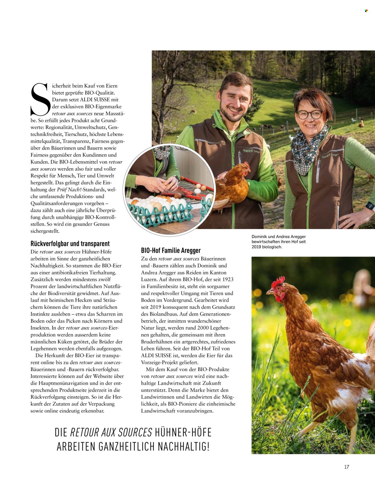 Volantino Aldi. Pagina 17.