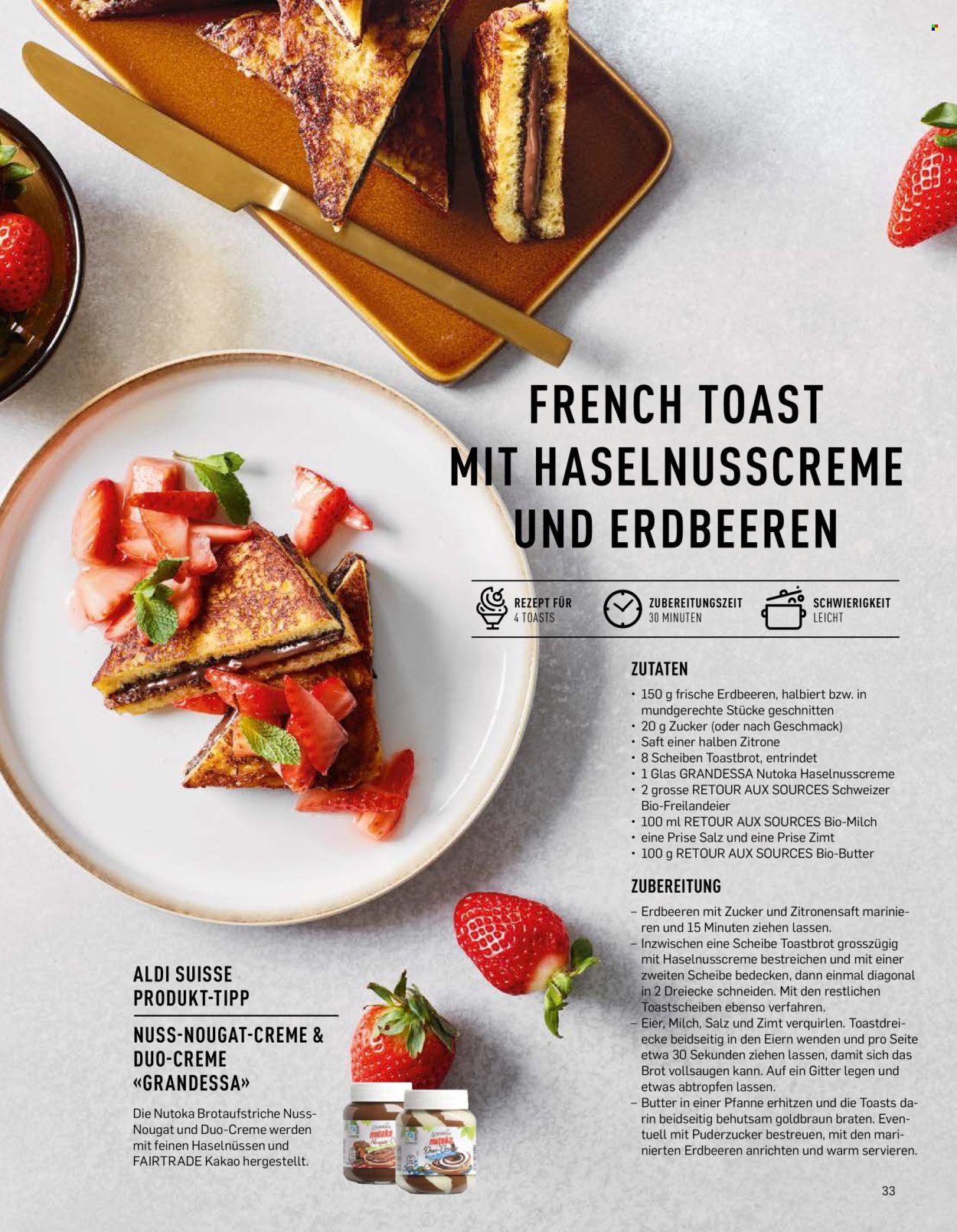 Volantino Aldi. Pagina 33.
