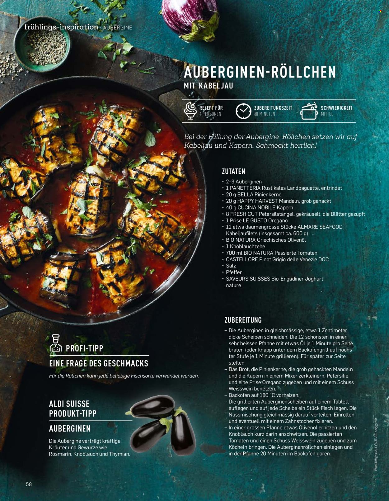 Volantino Aldi. Pagina 58.