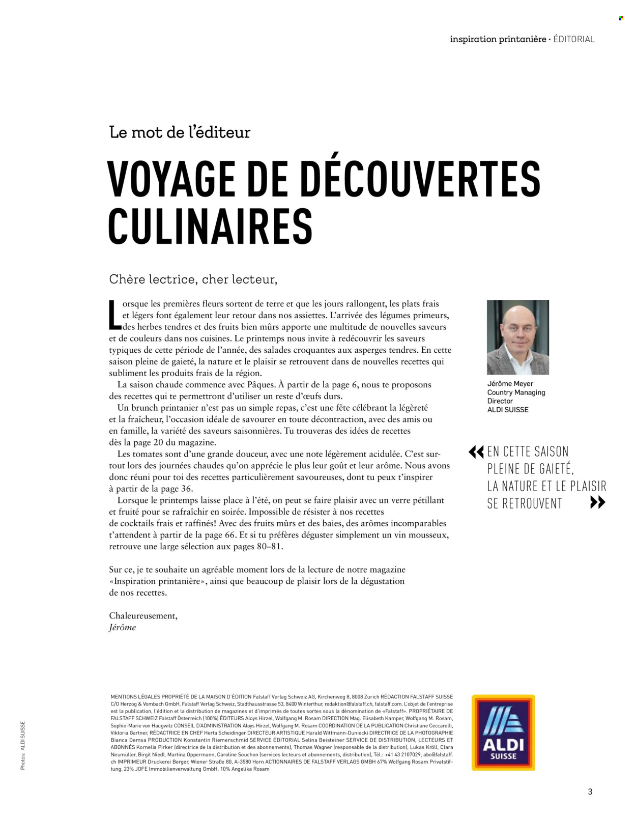 Volantino Aldi. Pagina 3.
