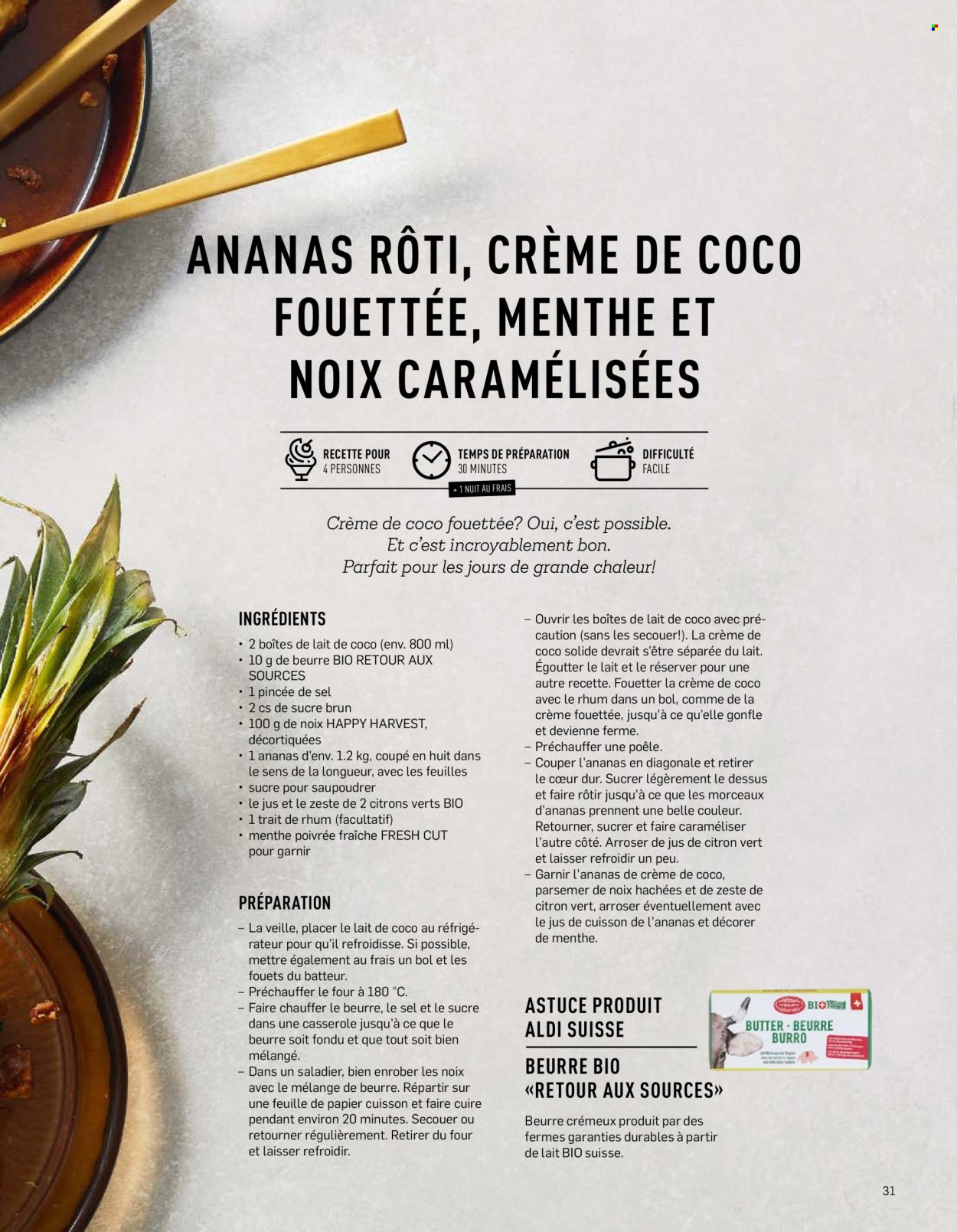 Volantino Aldi. Pagina 31.