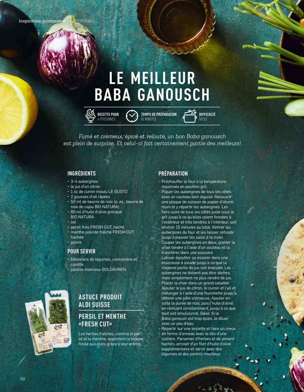 Volantino Aldi. Pagina 50.