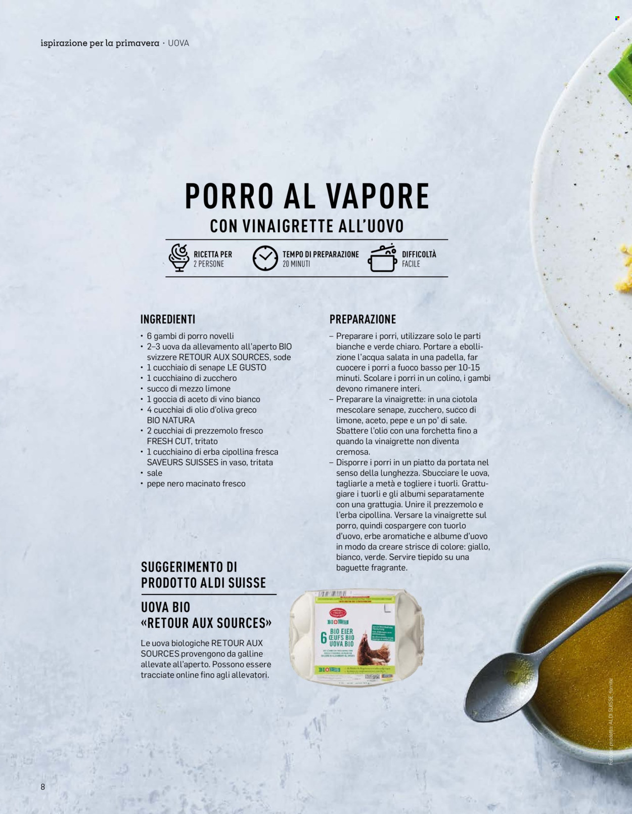Volantino Aldi. Pagina 8.