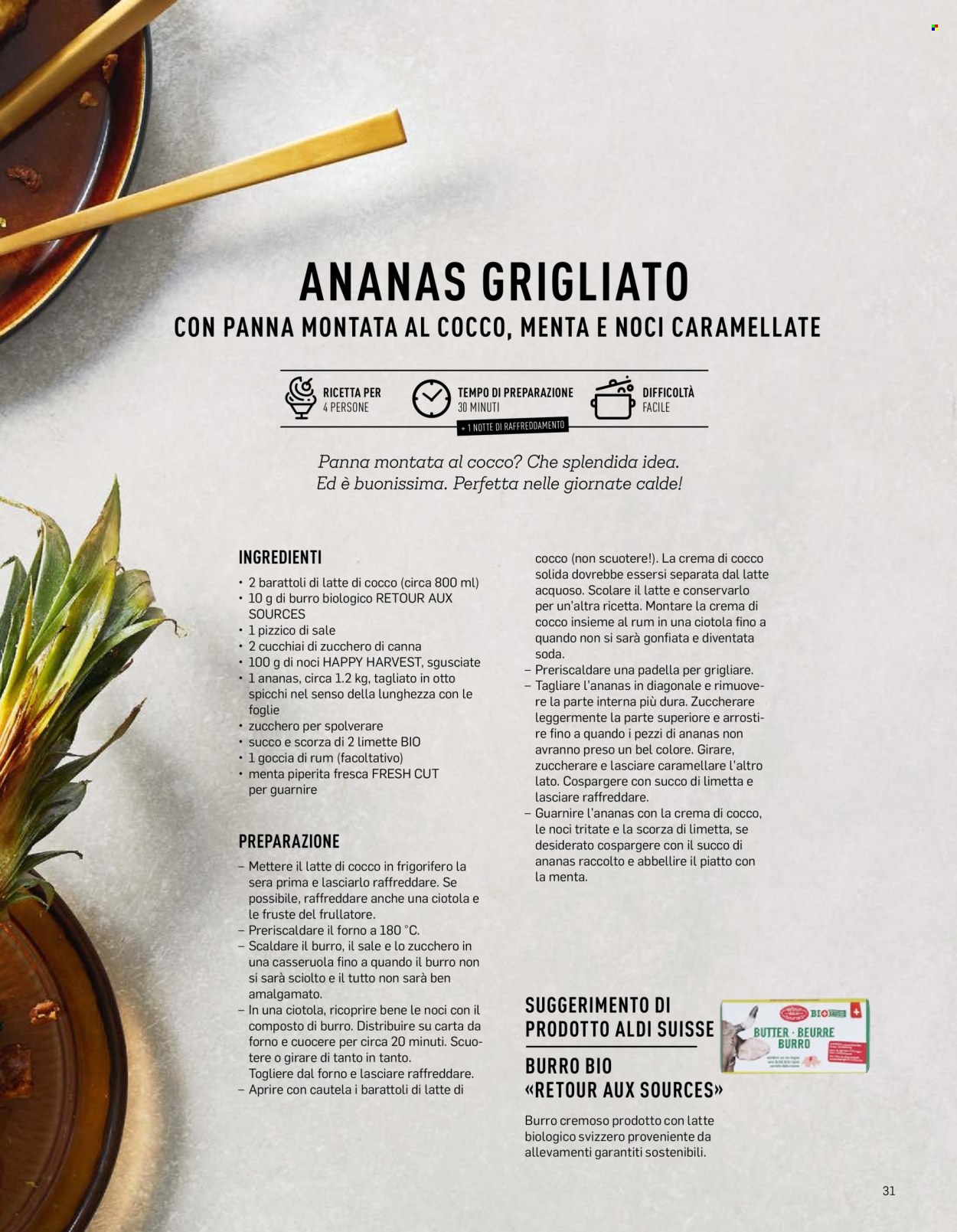 Volantino Aldi. Pagina 31.