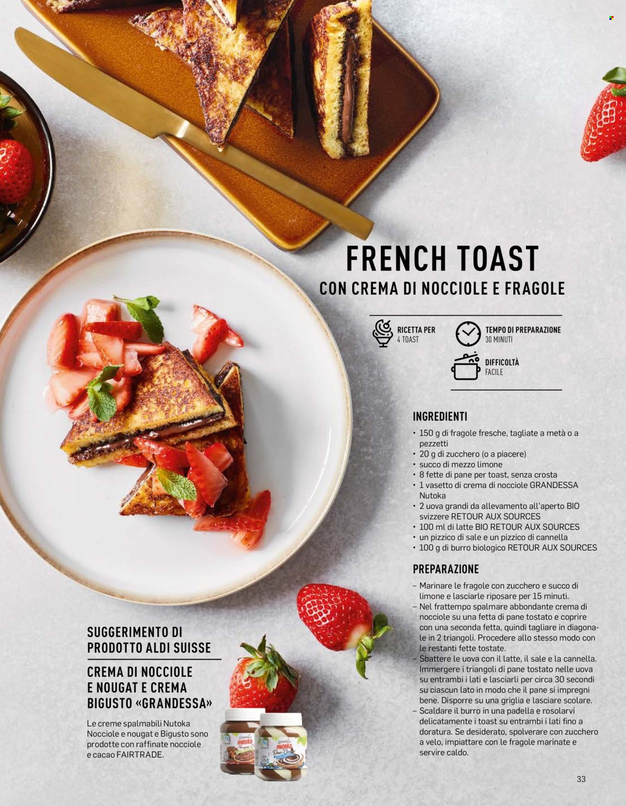 Volantino Aldi. Pagina 33.