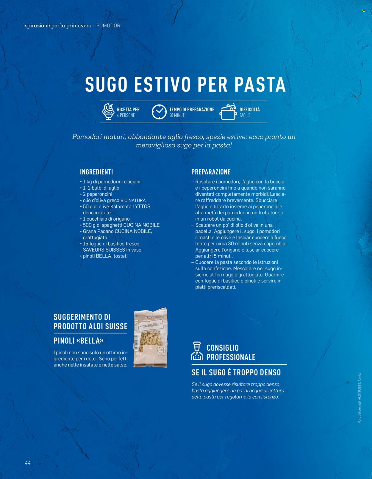 Volantino Aldi. Pagina 44.
