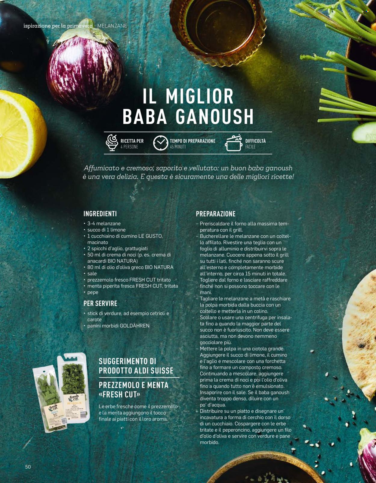 Volantino Aldi. Pagina 50.