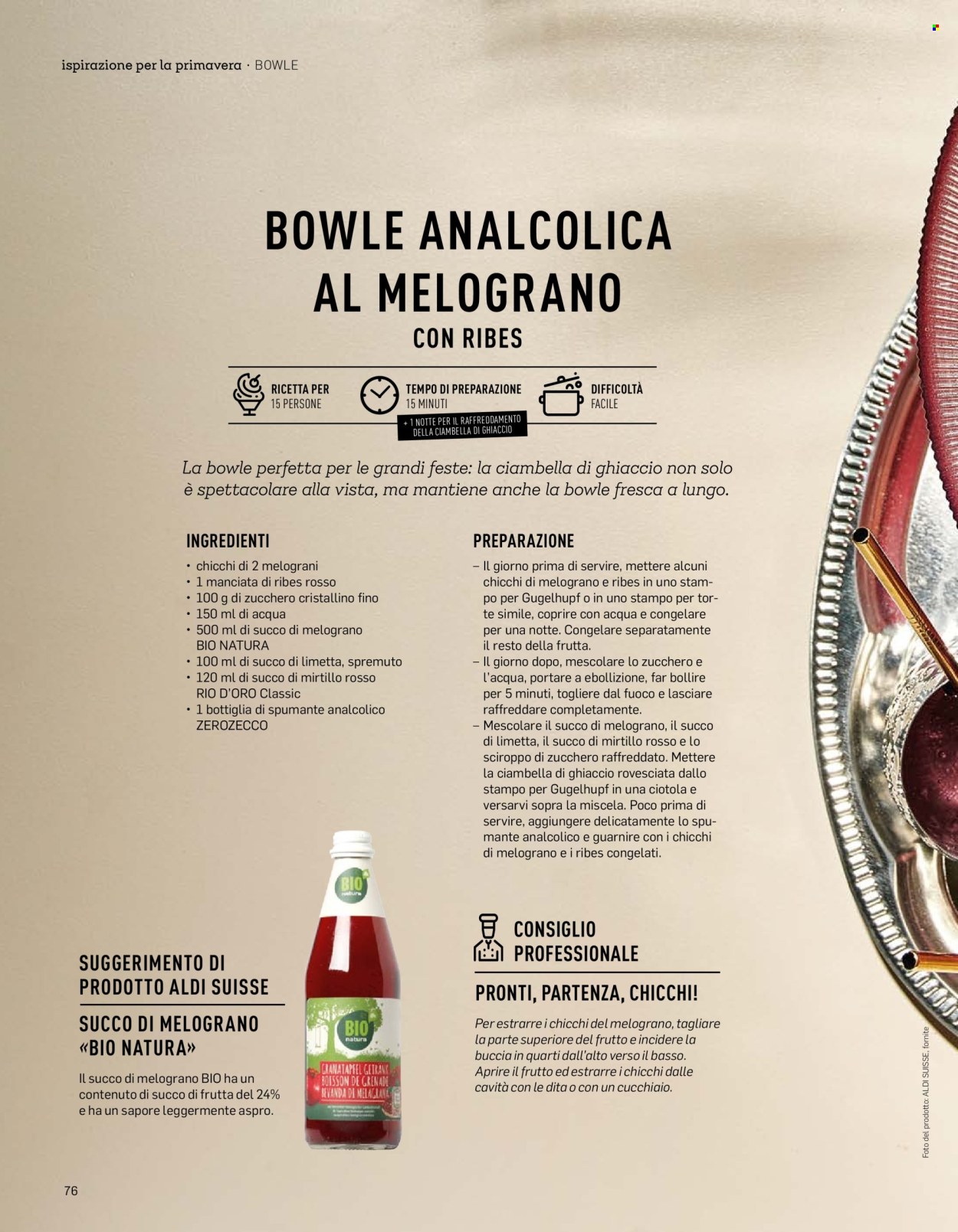 Volantino Aldi. Pagina 76.