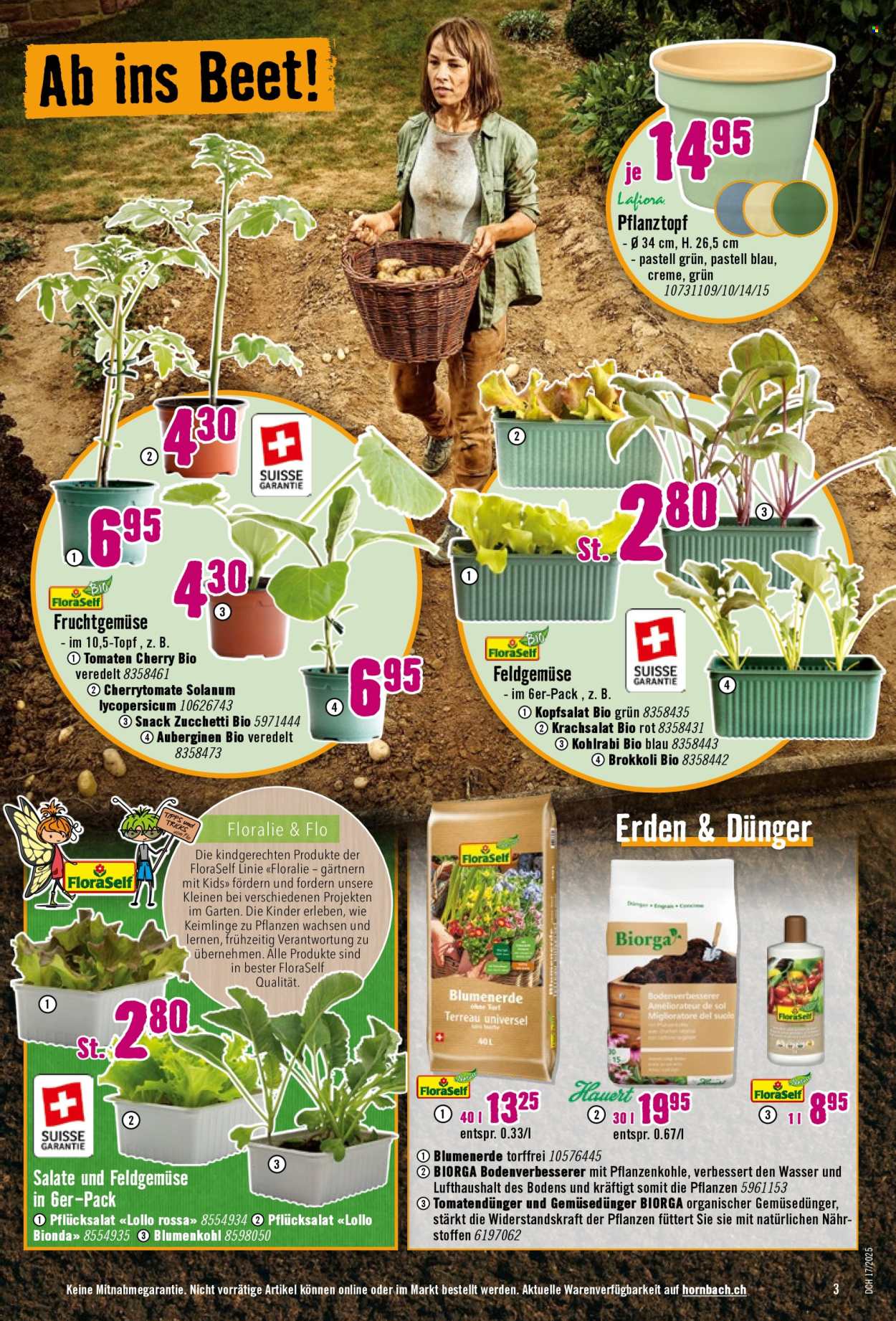 Volantino Hornbach - 23.4.2025 - 20.5.2025. Pagina 3.