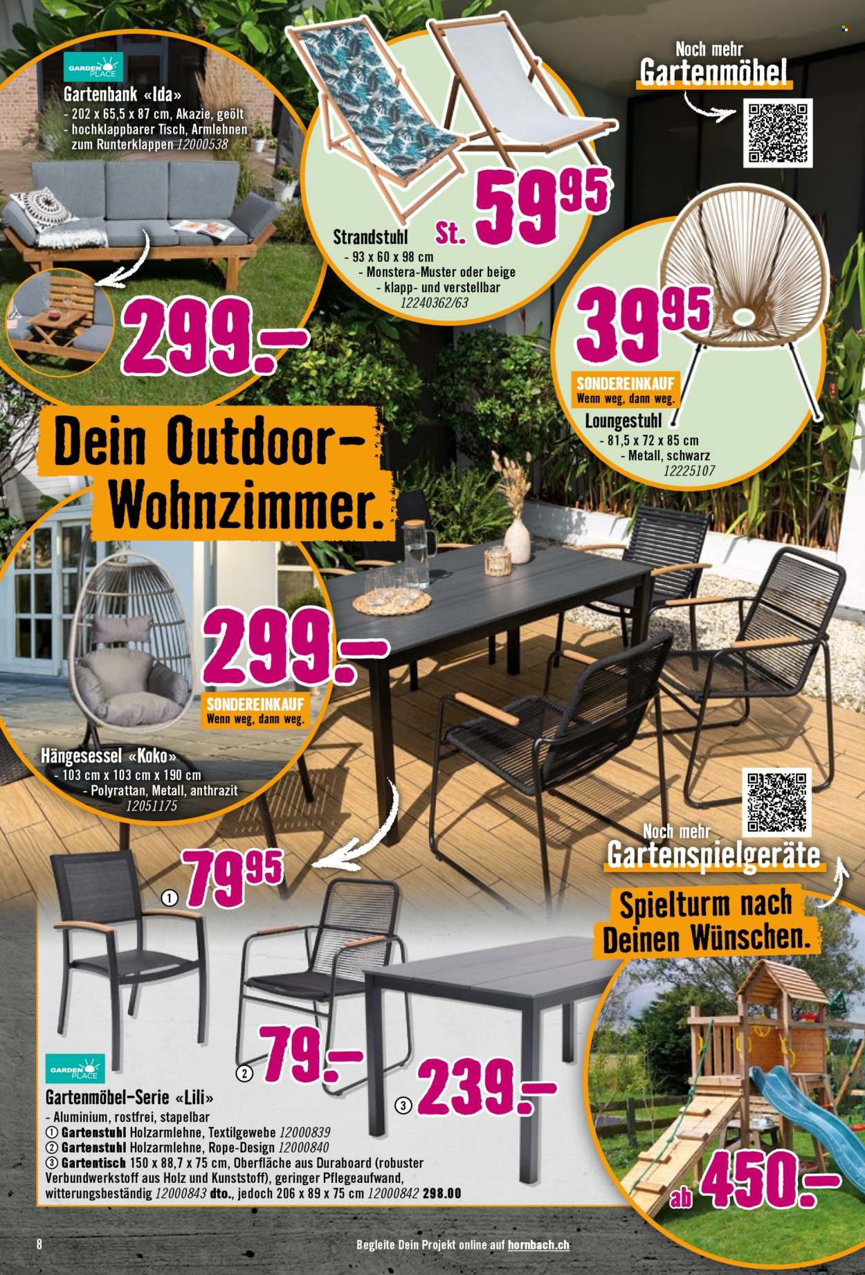 Volantino Hornbach - 23.4.2025 - 20.5.2025. Pagina 8.