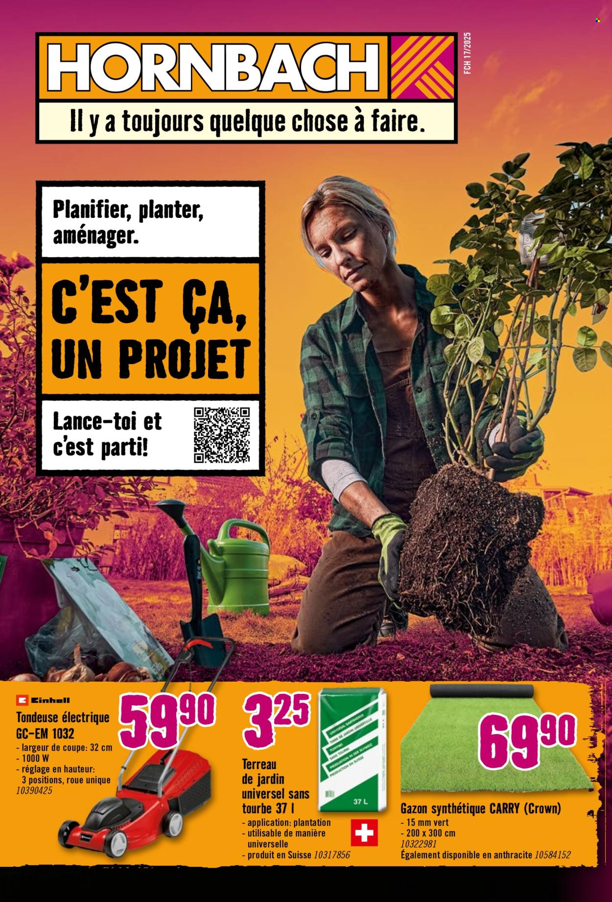 Volantino Hornbach - 23.4.2025 - 20.5.2025. Pagina 1.