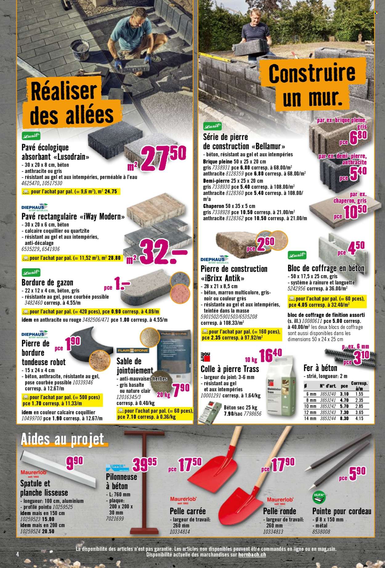 Volantino Hornbach - 23.4.2025 - 20.5.2025. Pagina 4.